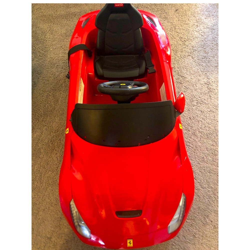 Toddler Ferrrari Car